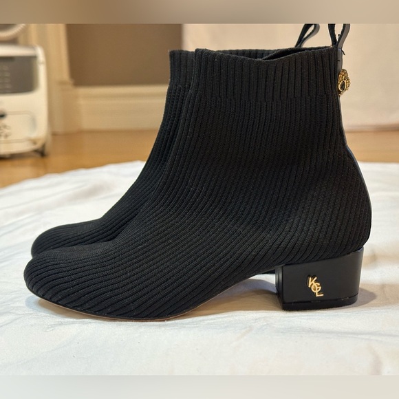 Girls Kurt Geiger Mini Elmer Stretch Boot Size 1 - Picture 3 of 7